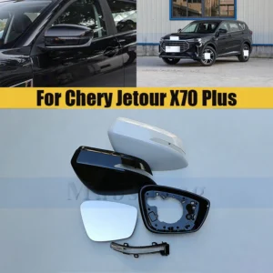 rearview mirror cover side for chery jetour x70 plus reversing mirror caps rear view mirror cover trim car accessories