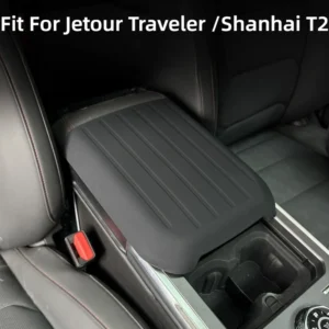 for jetour traveller t2 2023 2025 model armrest box cover silicone center console protective sleeve
