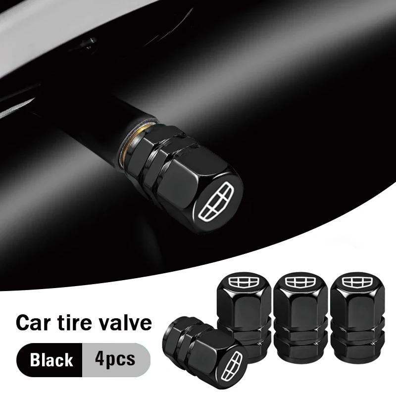 4/8pc car wheel tire valve stem caps dustproof cover decoration for geely atlas suv boyue borui coolray emgrand ge nl3 ex7 x7 ec 4/8pc car wheel tire valve stem caps dustproof cover decoration for geely atlas suv boyue borui coolray emgrand ge nl3 ex7 x7 ec