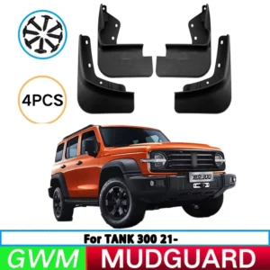 for great wall tank tank 300 2021 2023 off road plate car tire fender splash guard front and rear wheel fender auto parts 4pcs