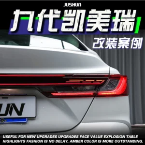 led through tail light for toyota camry 9th gen 2024 2025 rear trunk lights led drl sequential turn signal back bumper lights
