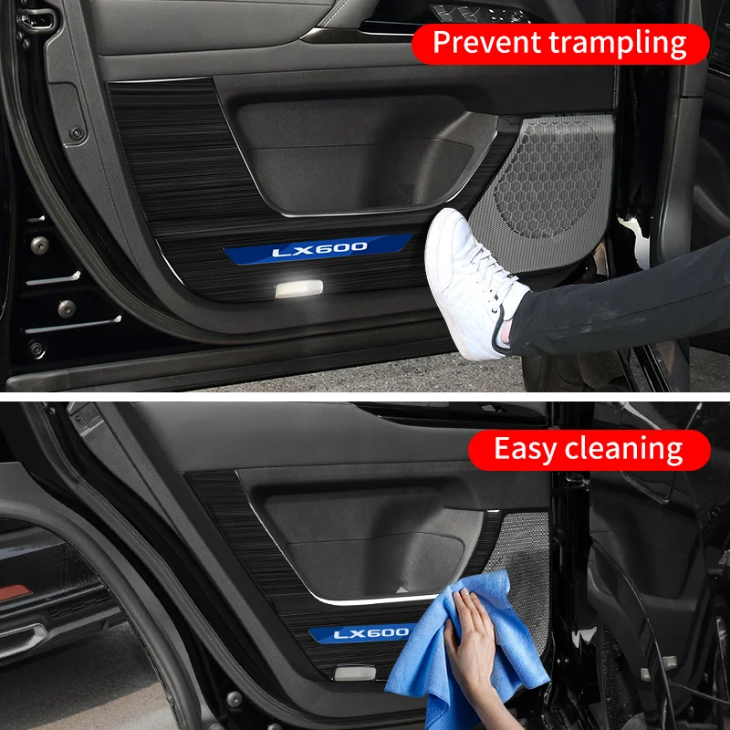 interior upgraded for 2022 2023 2024 lexus lx600 lx500d stainless steel car door protective cover speaker cover interior upgraded for 2022 2023 2024 lexus lx600 lx500d stainless steel car door protective cover speaker cover