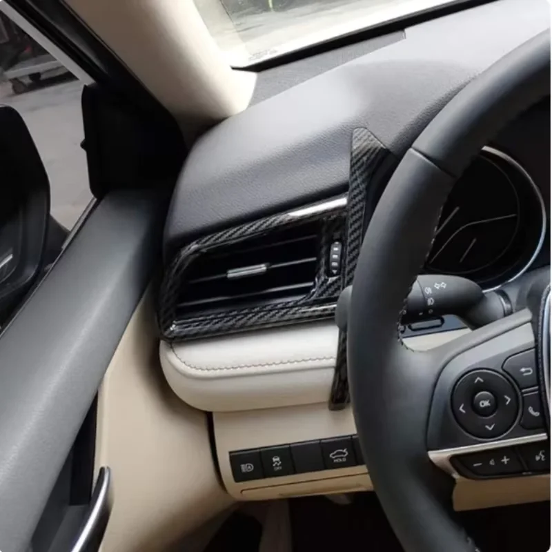 abs plastic chrome interior left side air vent ac outlet frame cover molding trim for toyota camry 70 xv70 2018 2023 abs plastic chrome interior left side air vent ac outlet frame cover molding trim for toyota camry 70 xv70 2018 2023