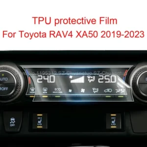tpu protective film for toyota rav4 xa50 2019 2020 2021 2022 2023 air conditioner nano plastic films anti scratch accesories