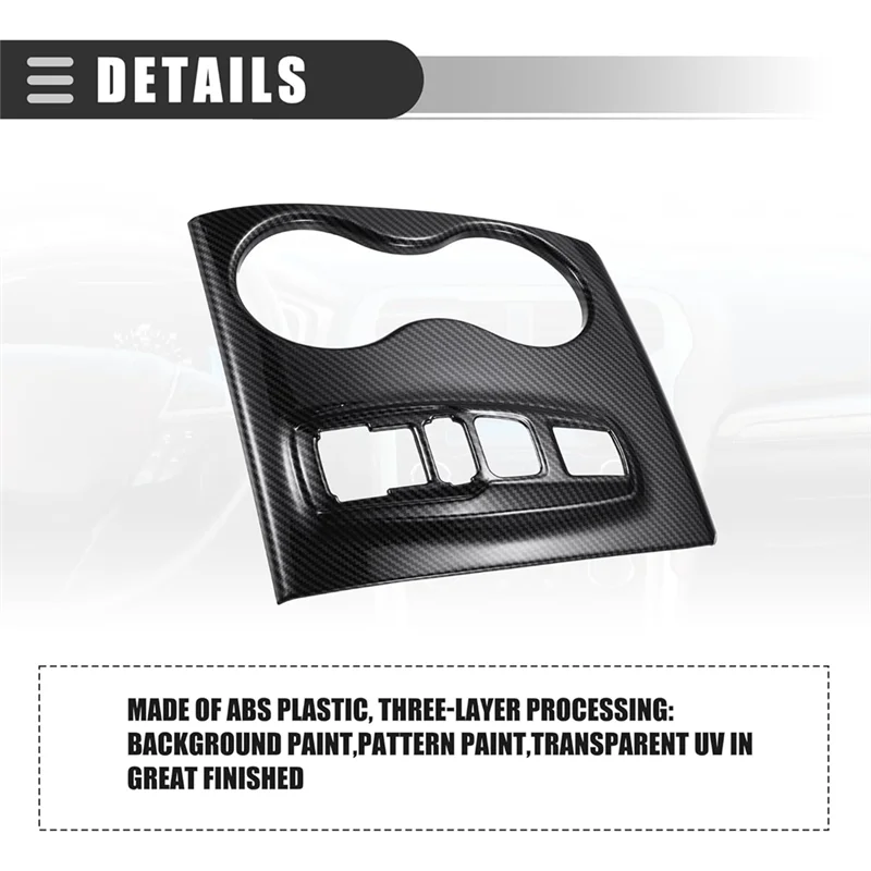 reliable for honda ridgeline 2021 2023 pilot 2016 2022 central control gear shift panel cup holder cover trim carbon fiber car p reliable for honda ridgeline 2021 2023 pilot 2016 2022 central control gear shift panel cup holder cover trim carbon fiber car p