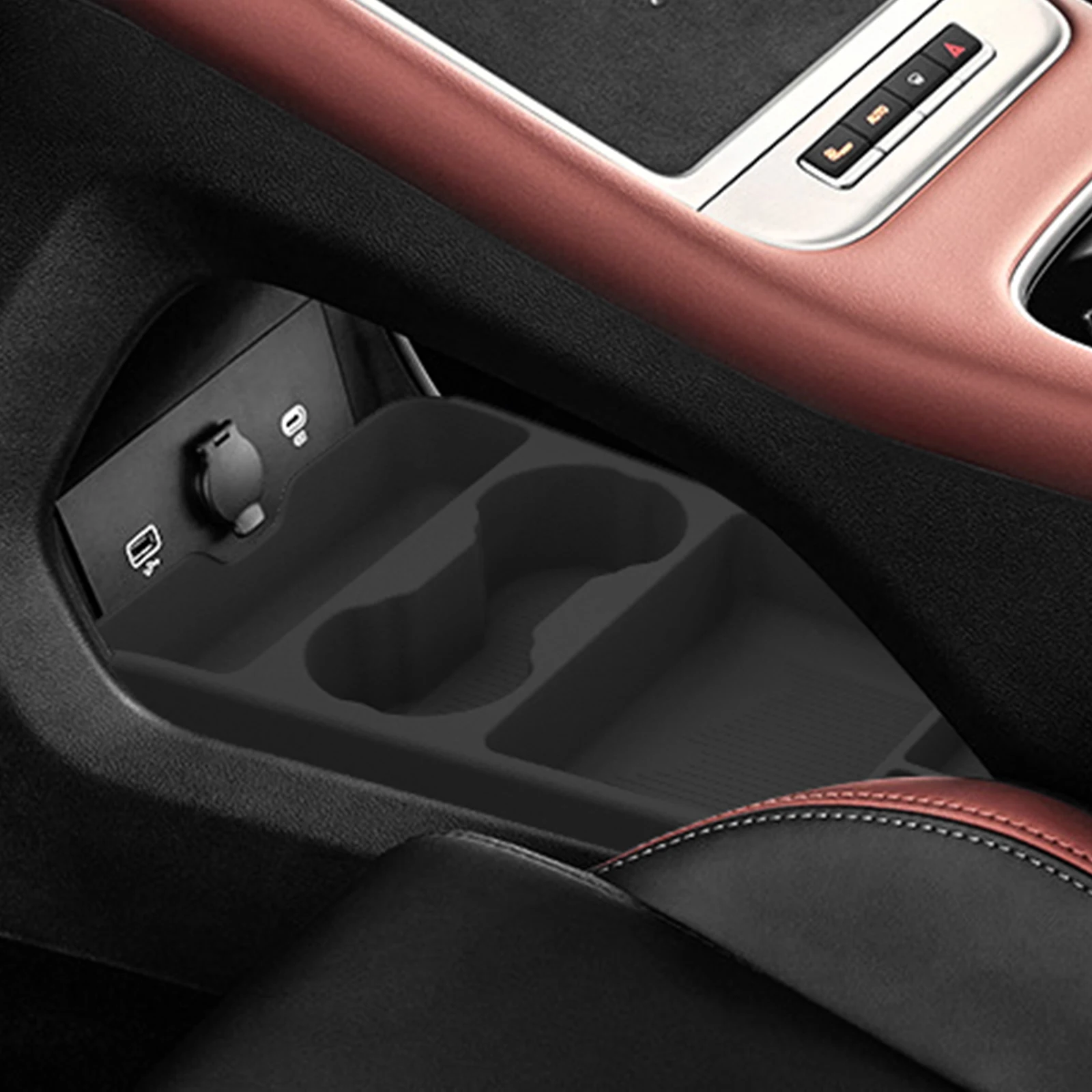 for geely coolray proton x50 2025 2026 center console armrest lower layer storage box tray organizer car interior for geely coolray proton x50 2025 2026 center console armrest lower layer storage box tray organizer car interior