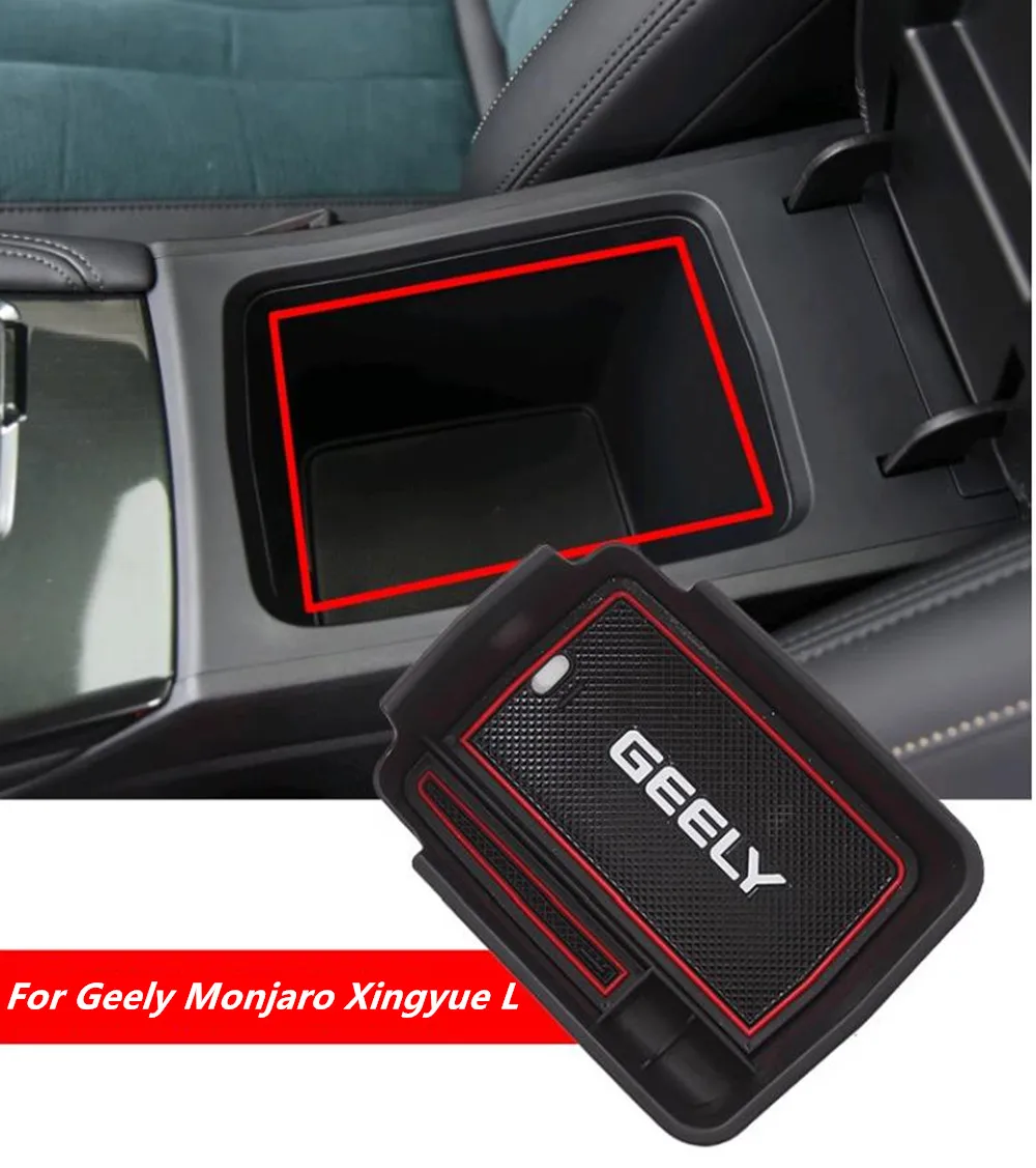 for geely monjaro xingyue l 2022 2024 car center console organizer storage interior armrest storage box auto accessories for lhd for geely monjaro xingyue l 2022 2024 car center console organizer storage interior armrest storage box auto accessories for lhd