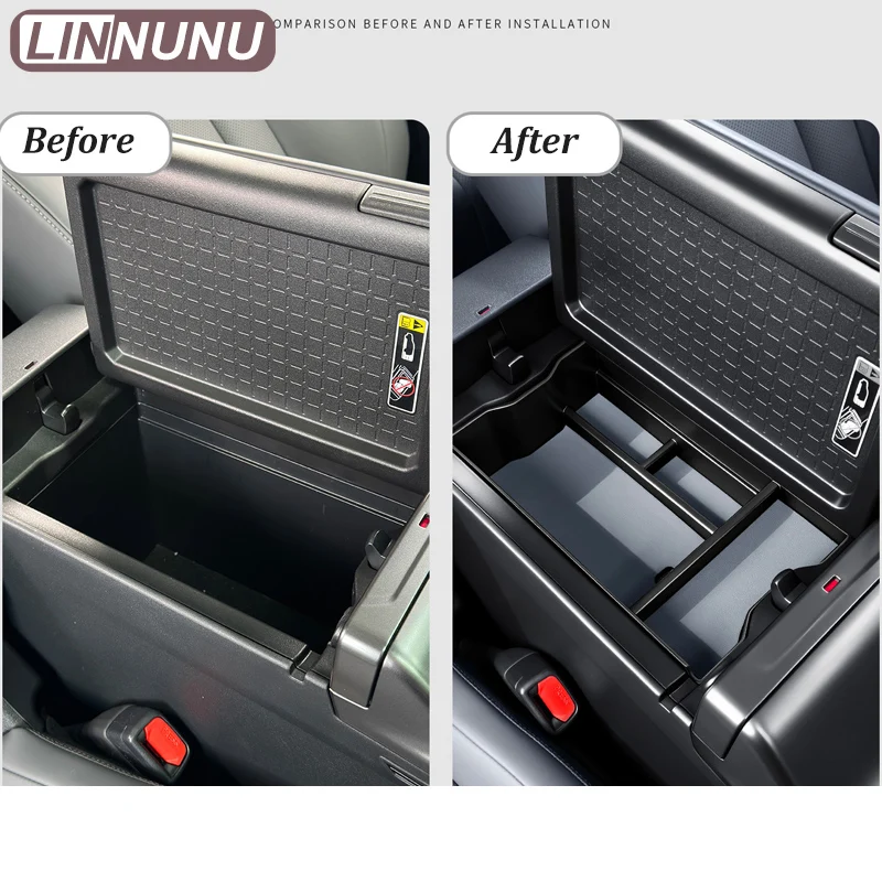 linnunu car center console armrest storage box tray organizer insert for toyota rav4 xa60 2025 2026 2027 interior linnunu car center console armrest storage box tray organizer insert for toyota rav4 xa60 2025 2026 2027 interior
