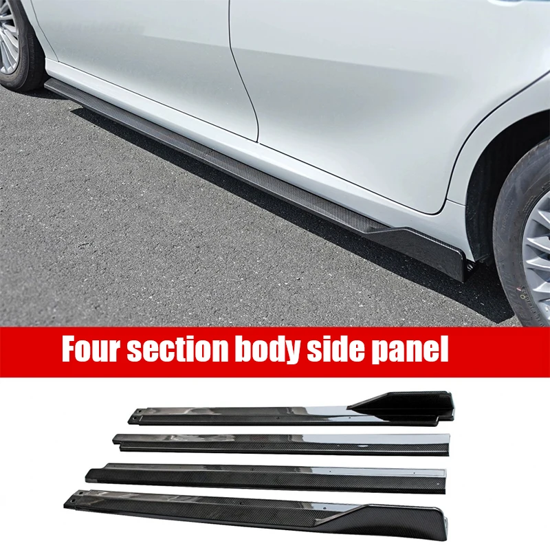 for toyota camry xv80 2024 2025 four segment side skirts for automobiles body side panels and exterior modifications for toyota camry xv80 2024 2025 four segment side skirts for automobiles body side panels and exterior modifications