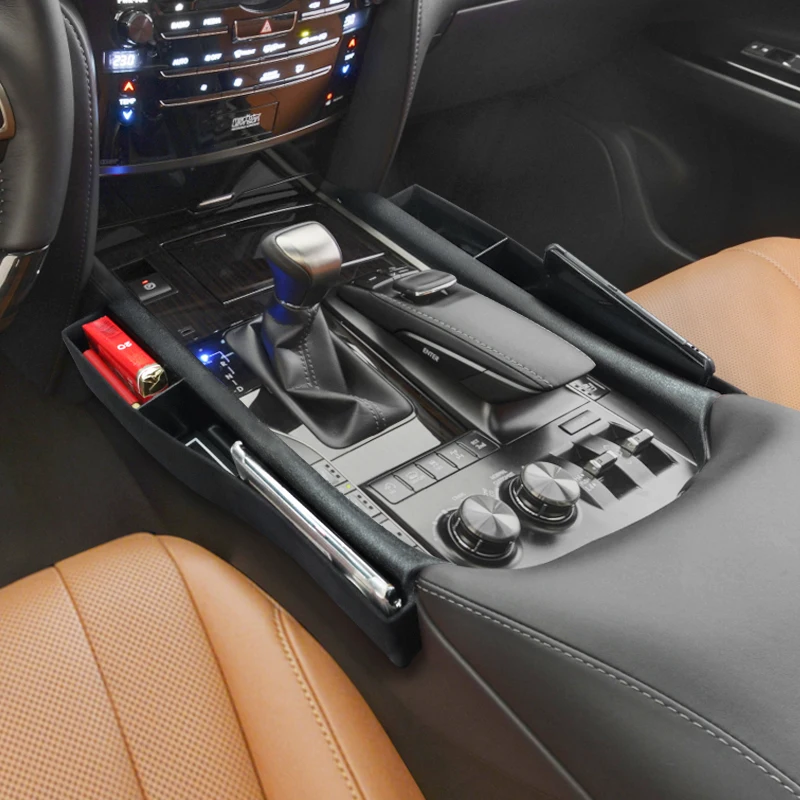 for lexus lx570 lx 570 2016 2022 upgrade interior decoration seat gap storage box central control cup storage for lexus lx570 lx 570 2016 2022 upgrade interior decoration seat gap storage box central control cup storage