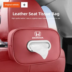 high capacity car interior tissue box kleenex storage bag accessories for honda civic fit jazz accord pilot crv odyssey passport
