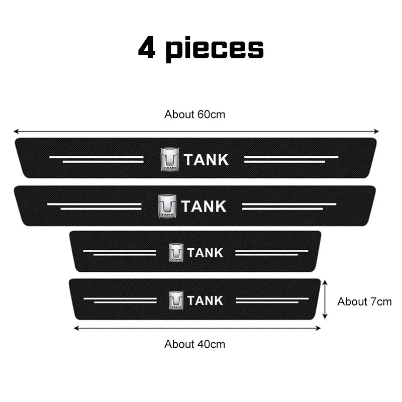 universal imitation carbon fiber leather car door sill protection strip for great wall wey tank 300 500 700 800 car universal imitation carbon fiber leather car door sill protection strip for great wall wey tank 300 500 700 800 car