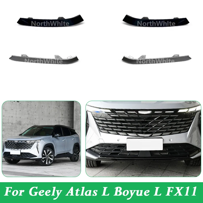 front bumper molding trim for geely atlas geely starray boyue l fx11 front fog light molding trim front bumper molding trim for geely atlas geely starray boyue l fx11 front fog light molding trim