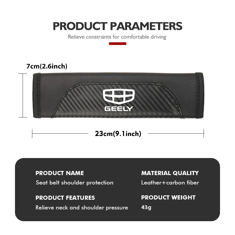 car seat safety belt shoulder cover spliced protective cover for geely tugella atlas pro coolray geometry c emgrand ec7 monjaro car seat safety belt shoulder cover spliced protective cover for geely tugella atlas pro coolray geometry c emgrand ec7 monjaro
