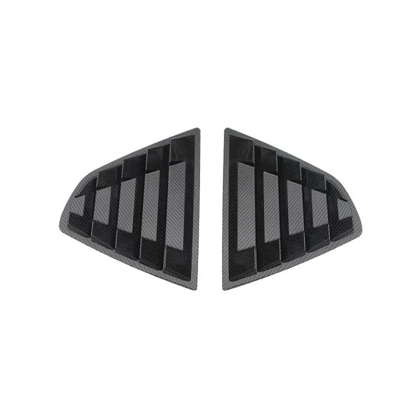 for toyota camry xv70 2017 2018 2020 2022 2023 rear window triangular louver decorative frame automotive exterior modification for toyota camry xv70 2017 2018 2020 2022 2023 rear window triangular louver decorative frame automotive exterior modification