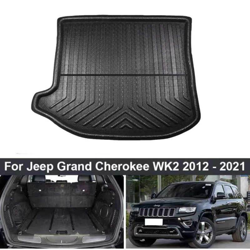 for jeep grand cherokee wk2 2012 2021 car tail trunk mat boot tray liner floor cargo mud pad eva texture for jeep grand cherokee wk2 2012 2021 car tail trunk mat boot tray liner floor cargo mud pad eva texture