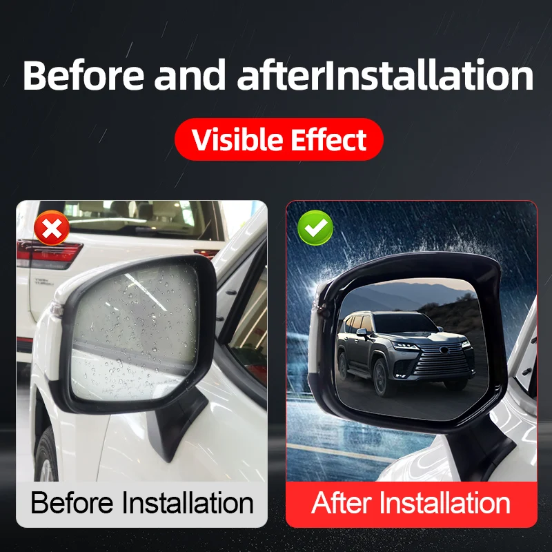 for 2022 2023 2024 lexus lx600 lx500d rearview mirror rainproof cover rain eyebrow lx 600 exterior upgrade body kit for 2022 2023 2024 lexus lx600 lx500d rearview mirror rainproof cover rain eyebrow lx 600 exterior upgrade body kit