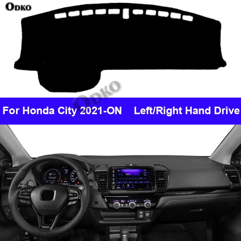 car inner dashboard cover dashmat carpet for honda city 2021 2022 on rug anti uv sun shade protector anti sun car inner dashboard cover dashmat carpet for honda city 2021 2022 on rug anti uv sun shade protector anti sun