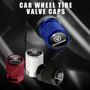 car cnc aluminum for changan cs15 cs35 cs55 cs95 cs15ev cx20 cx70 alsvin eado emblem 4pcs tire valve air port stem cover caps