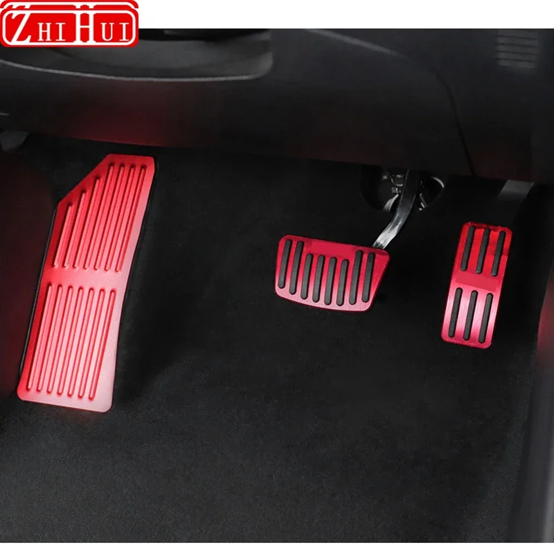 for geely tugella xingyue fy11 2020 2023 interior car gas brake panel cover sticker aluminium alloy cover stickers accessories for geely tugella xingyue fy11 2020 2023 interior car gas brake panel cover sticker aluminium alloy cover stickers accessories
