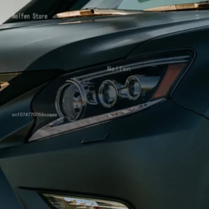 for lexus gx 460 2014 2023 car headlight black protective cover film front light transparent tpu anti scratch headlamp sticker
