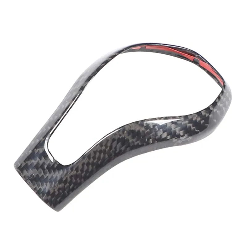 for infiniti qx80 2017 2025 real carbon fiber car gear shifter knob head trim decorate trim interior car for infiniti qx80 2017 2025 real carbon fiber car gear shifter knob head trim decorate trim interior car
