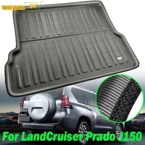 for toyota land cruiser prado j150 150 7 seats 2010 2011 2012 2013 2014 2015 2019 boot cargo liner tray trunk mat floor carpet