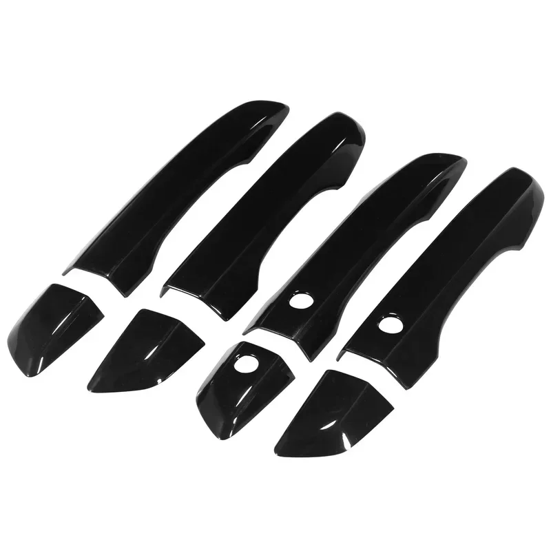 1 set for lhd honda civic 10th gen 2016 2021 exterior door handle frame cover trim abs protective sticker 1 set for lhd honda civic 10th gen 2016 2021 exterior door handle frame cover trim abs protective sticker