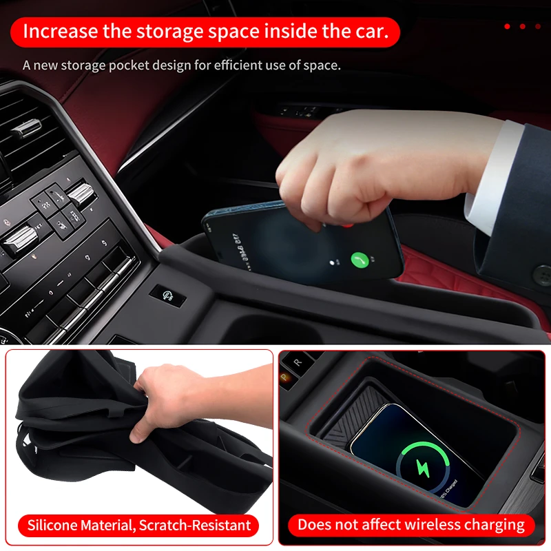 for nissan 2020 2024 2025 2026 patrol y62 y63 center console silicone cover anti scratch protective case for cup holder armrest for nissan 2020 2024 2025 2026 patrol y62 y63 center console silicone cover anti scratch protective case for cup holder armrest