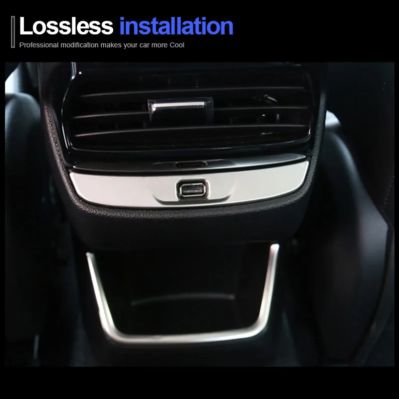 for mg5 mg gt 2022 2023 2024 car rear armrest air outlet trim strip cover interior modification sticker auto product for mg5 mg gt 2022 2023 2024 car rear armrest air outlet trim strip cover interior modification sticker auto product