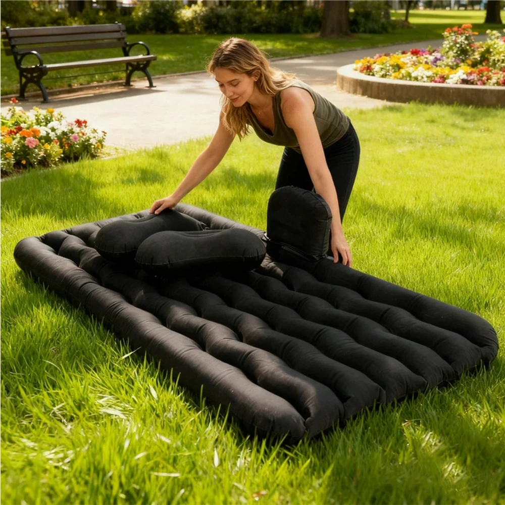 universal car air bed rear folding sleeping air mattress travel cushion bed for vehicle universal car air bed rear folding sleeping air mattress travel cushion bed for vehicle