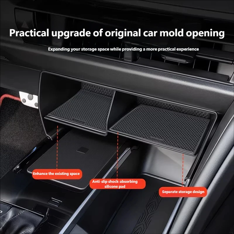 for toyota camry xv80 9thgen 2024 2026 tpe center console storage box armrest box organizer dust mat interior special accessorie for toyota camry xv80 9thgen 2024 2026 tpe center console storage box armrest box organizer dust mat interior special accessorie