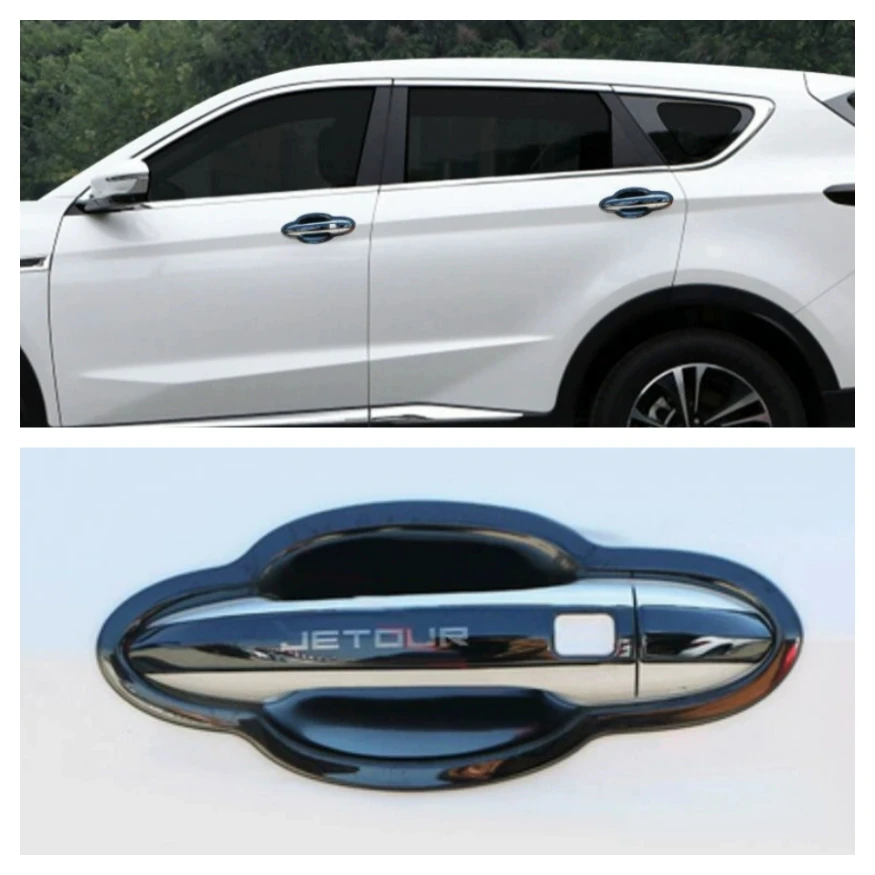 for chery jetour x70 plus 2021 2022 2023 exterior accessories car door handle catch protection cap cover trim stainless steel for chery jetour x70 plus 2021 2022 2023 exterior accessories car door handle catch protection cap cover trim stainless steel