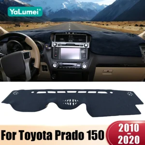 for toyota land cruiser prado 150 j150 2010 2018 2019 2020 car dashboard cover avoid light pad anti uv carpets non slip mats