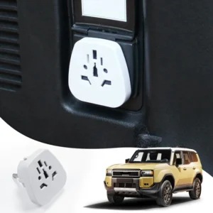 trunk power plug for toyota land cruiser 250 prado lc250 fj250 volt converter eu plug