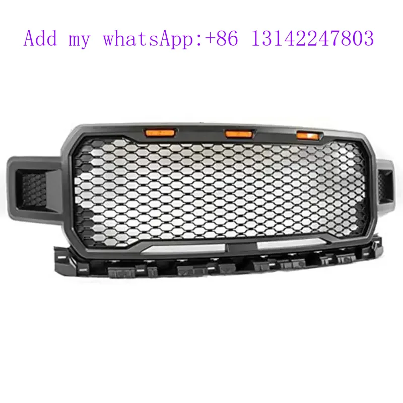 2018 2019 raptor bodykit parts front bumper grill for f150 car grille 2018 2019 raptor bodykit parts front bumper grill for f150 car grille