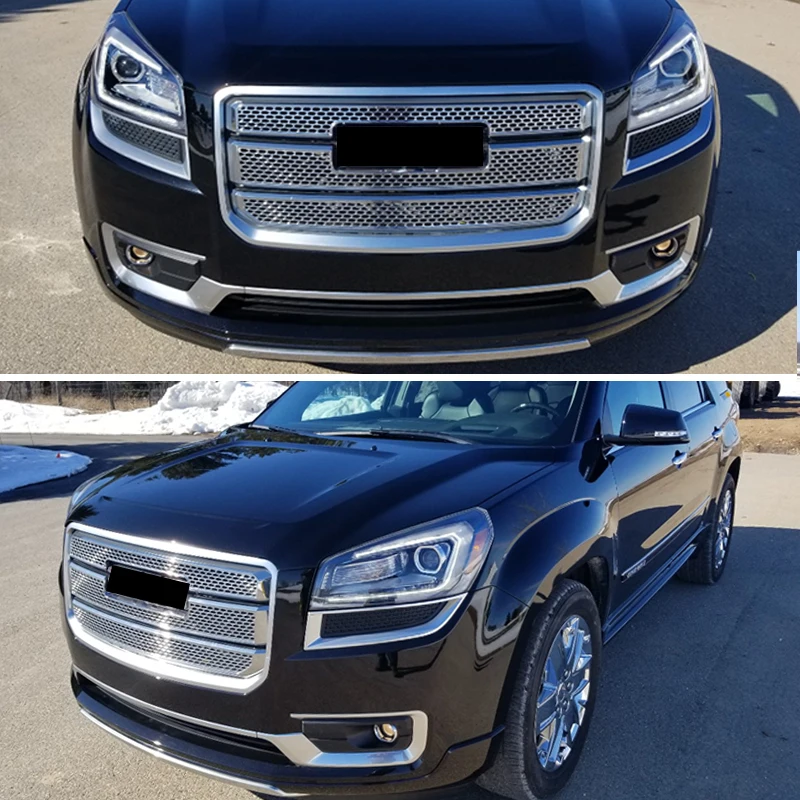 for gmc acadia denali 2013 2014 2015 2016 front bumper upper grille assembly radiator honeycomb grill mesh chrome 22814532 for gmc acadia denali 2013 2014 2015 2016 front bumper upper grille assembly radiator honeycomb grill mesh chrome 22814532