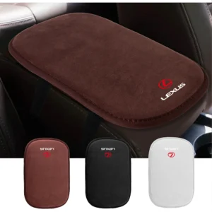 car center console armrest box mat decoration non slip fur pad for lexus is is250 is250c is300 is300c is350 is350c f sport rx gx