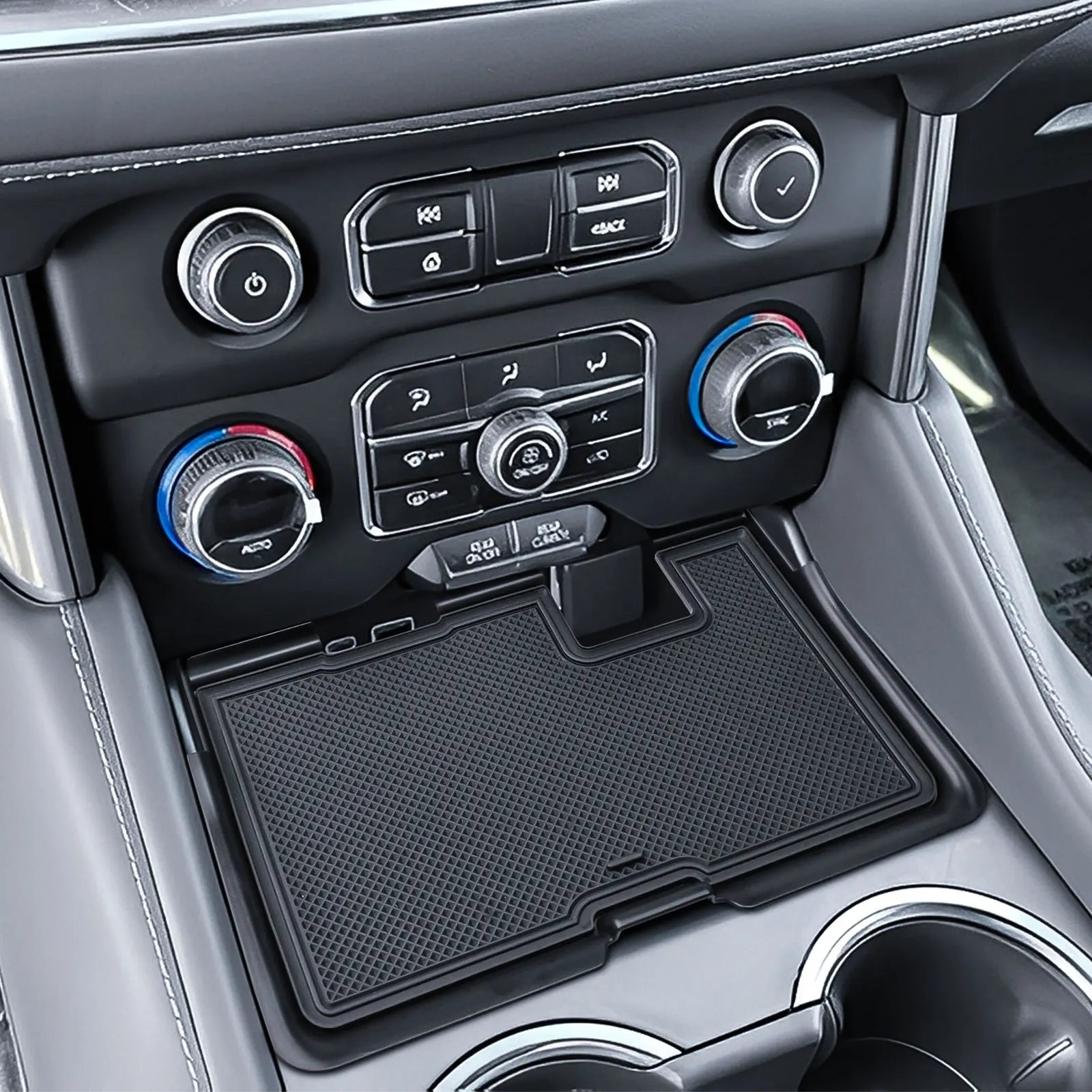 center console organizer for 2021 2024 tahoe/suburban & gmc yukon hidden compartment cover storage interior accessories center console organizer for 2021 2024 tahoe/suburban & gmc yukon hidden compartment cover storage interior accessories