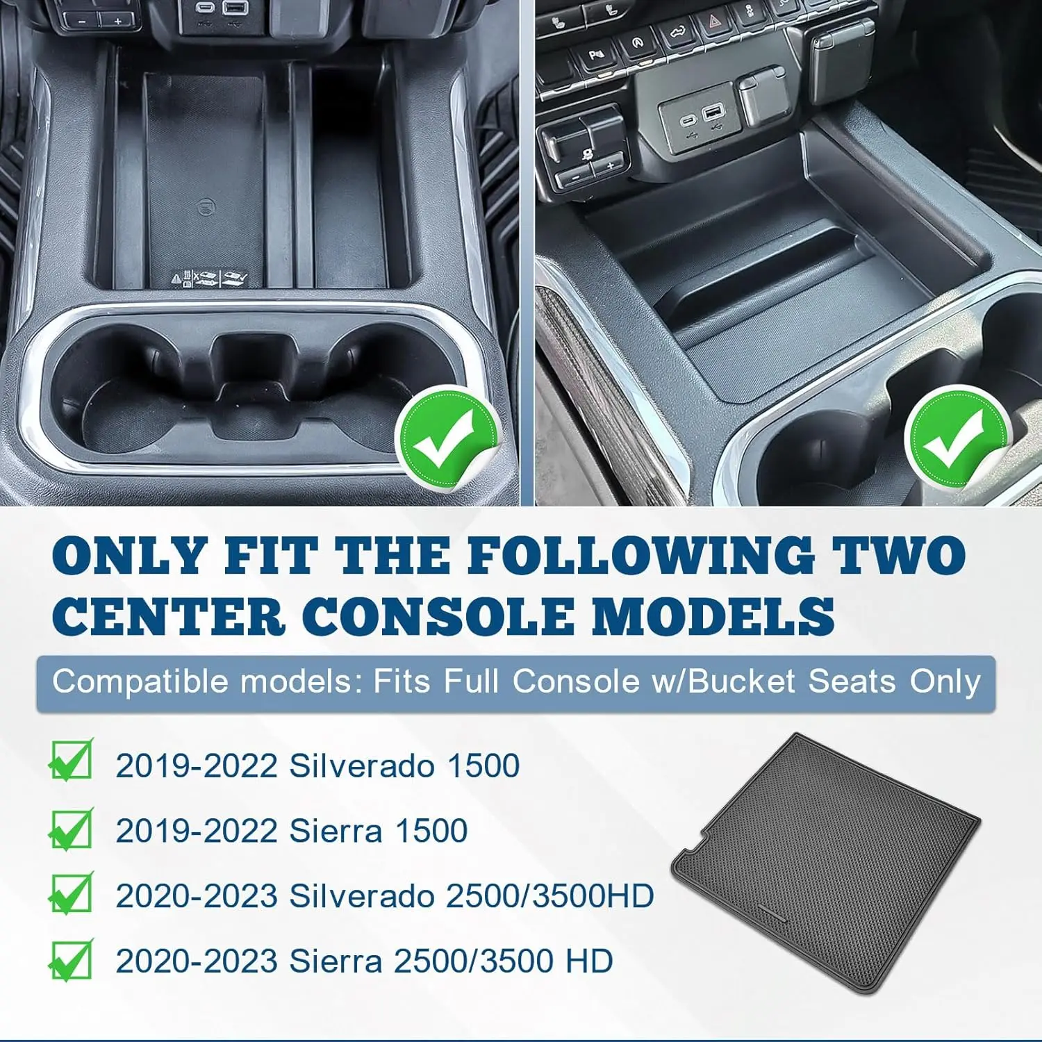 for 2019 2022 silverado/gmc sierra 1500 and 2020 2023 silverado/gmc sierra 2500hd 3500hd center console compartment cover for 2019 2022 silverado/gmc sierra 1500 and 2020 2023 silverado/gmc sierra 2500hd 3500hd center console compartment cover