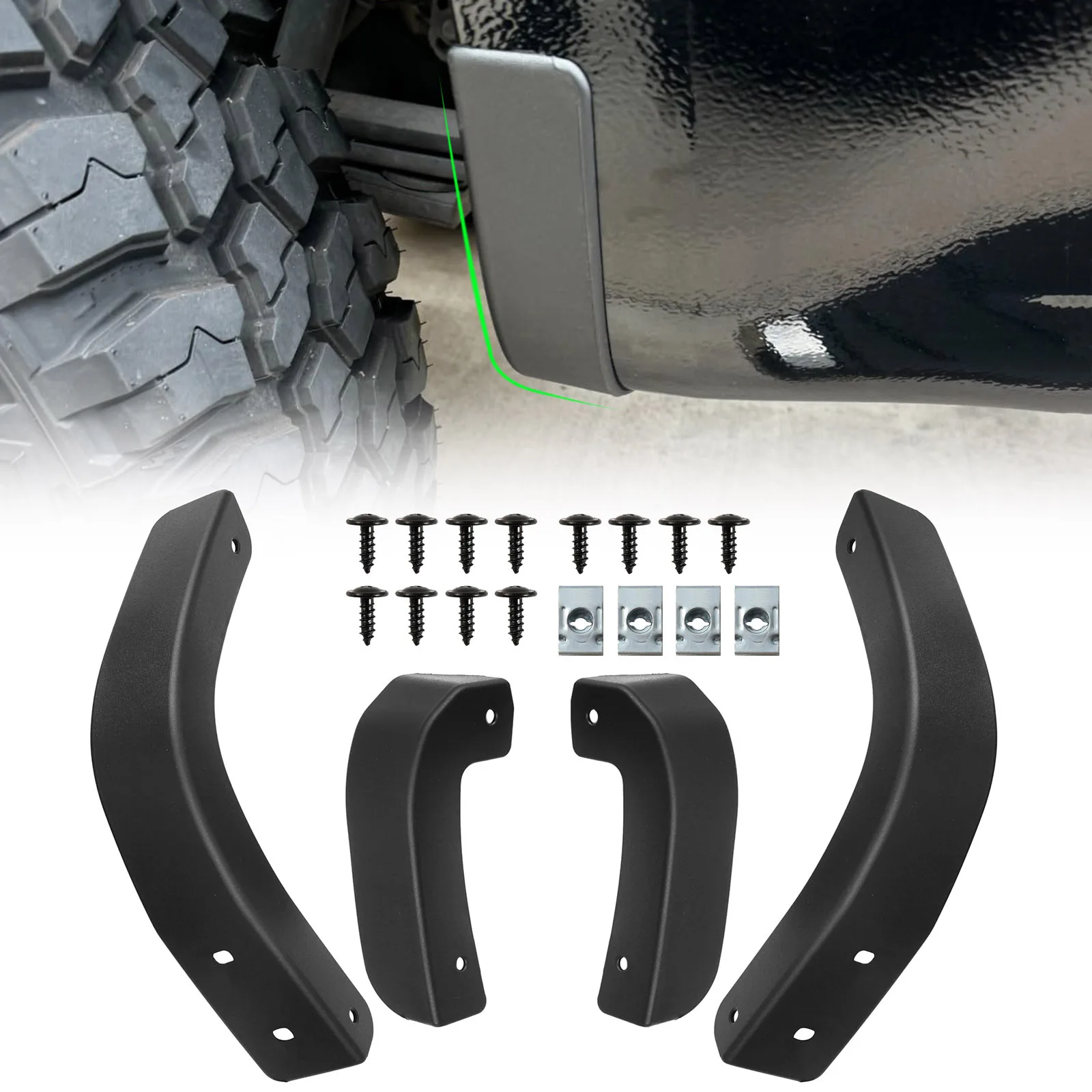 4x mud flaps delete for chevrolet silverado 1500 2019 2025 mudguards accessories front rear splash guards fender cover 4x mud flaps delete for chevrolet silverado 1500 2019 2025 mudguards accessories front rear splash guards fender cover
