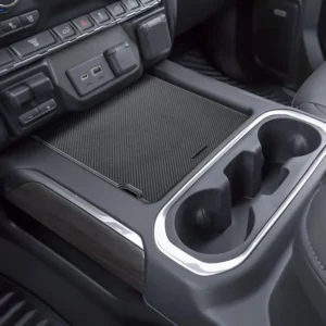 for 2019 2022 chevy silverado/gmc sierra 1500 and 2020 2023 silverado/gmc sierra 2500hd 3500hd center console compartment cover