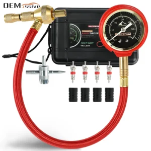 0 60 psi glow dial dual scale tire pressure gauge accuracy ± 1 psi tyre gauge for cars and trucks suv atv jepp offroad 4x4 kit