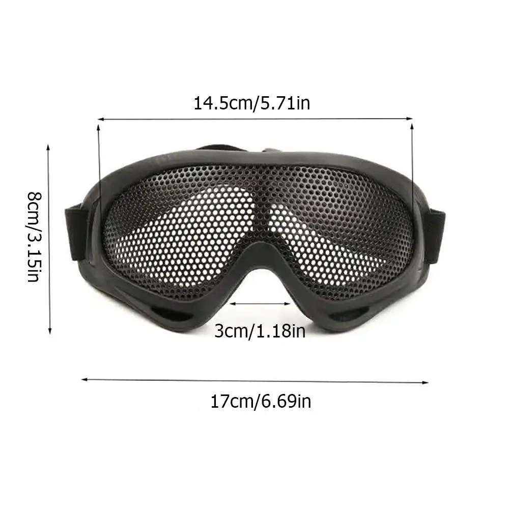 iron mesh goggles eye protection high density mesh off road motorcycle sunglasses perspective adjustable strap iron mesh goggles eye protection high density mesh off road motorcycle sunglasses perspective adjustable strap