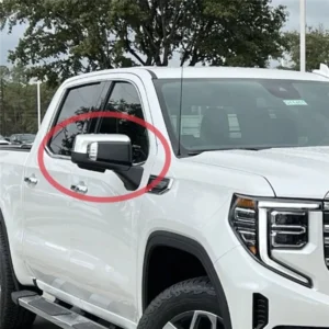 for silverado sierra 1500 2019 2025 exterior side view mirror covers white caps 84612941 84469252 new