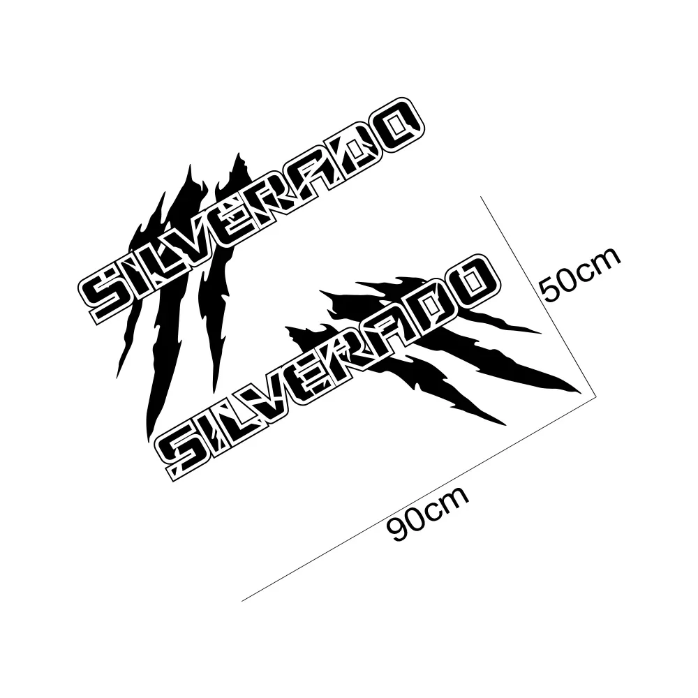 car sticker for chevrolet silverado 1500 2500 z71 s10 pickup truck bed graphics claw styling decor cover decal auto accessories car sticker for chevrolet silverado 1500 2500 z71 s10 pickup truck bed graphics claw styling decor cover decal auto accessories