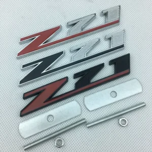 3d metal logo z71 emblem car front grille badge sticker for chevrolet tahoe colorado cheyenne chevy silverado z71 accessories
