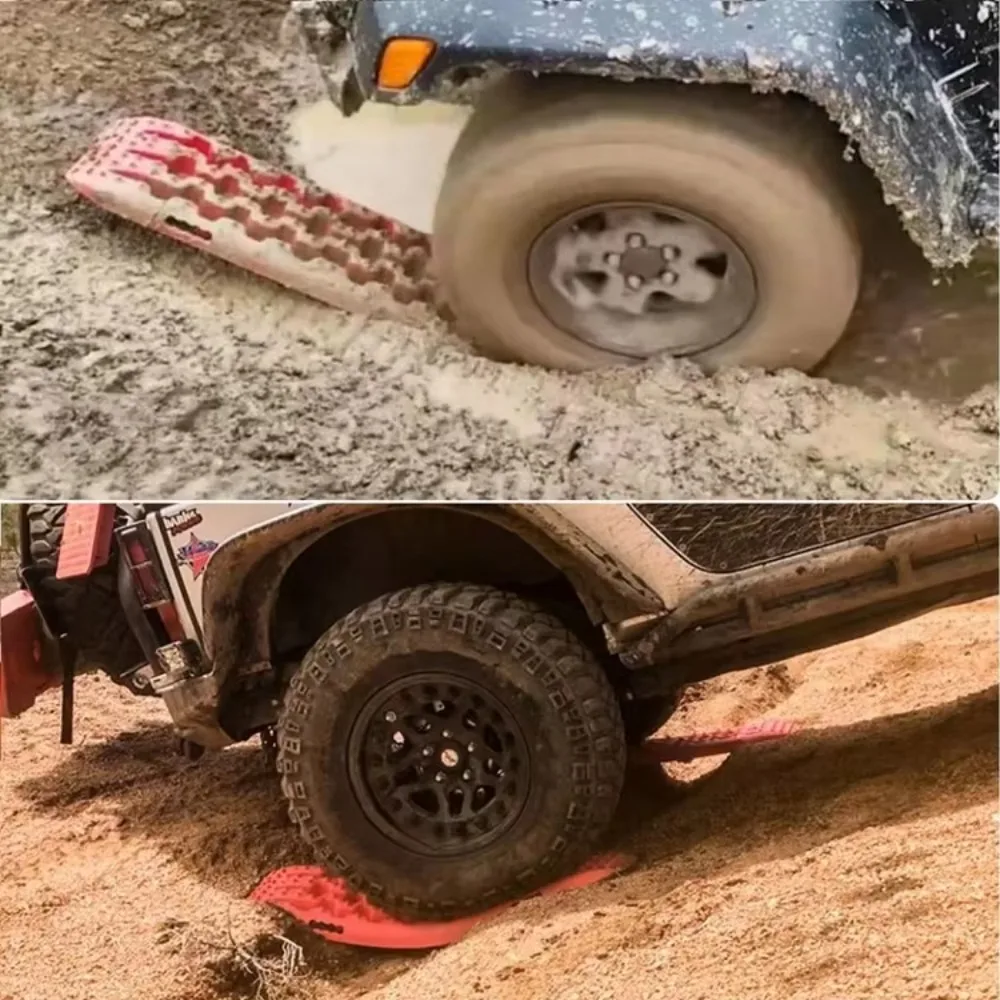 1/2pcs super tough high strength pp car off road accessories traction boards rail recovery emergency rescue tool snow sandmud 1/2pcs super tough high strength pp car off road accessories traction boards rail recovery emergency rescue tool snow sandmud