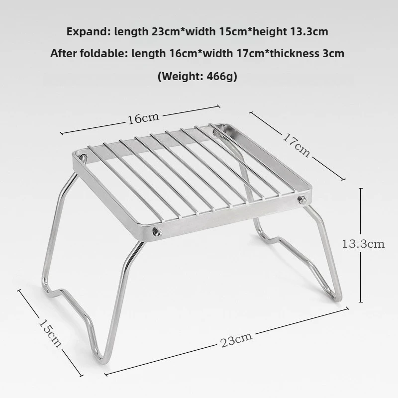 stainless steel camping stove holder foldable bbq grill rack outdoor brazier stand fire accessories outdoor camping equipment stainless steel camping stove holder foldable bbq grill rack outdoor brazier stand fire accessories outdoor camping equipment