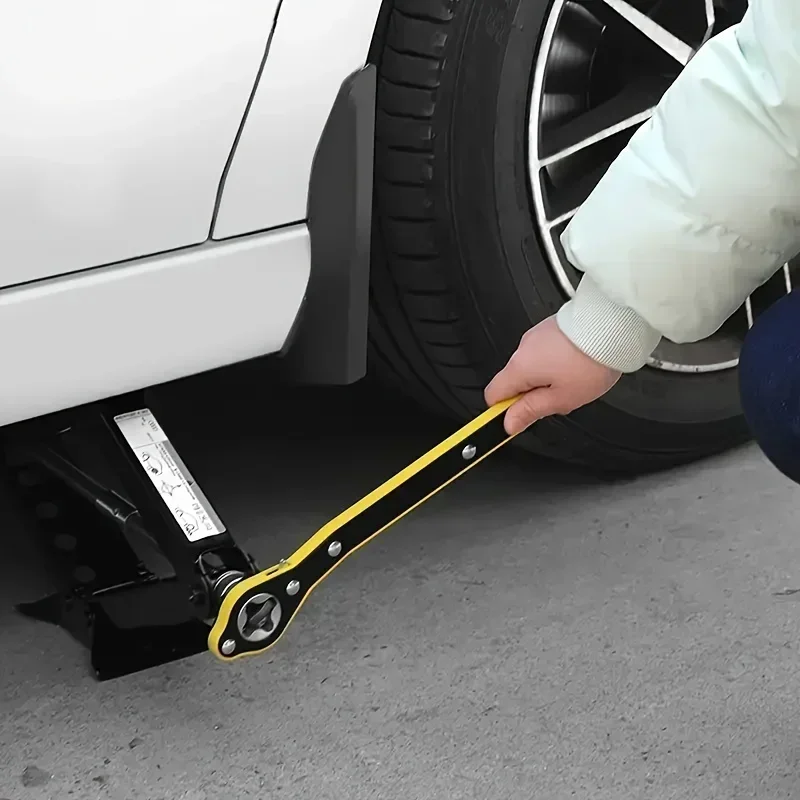 car save effort jack ratchet wrench cross type steel hand repair tool garage tire wheel lug handle automotive motorcycle tool car save effort jack ratchet wrench cross type steel hand repair tool garage tire wheel lug handle automotive motorcycle tool